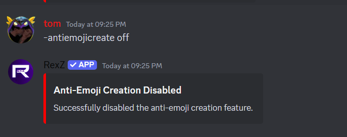 antiemoji create off